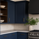 Hampton Bay Ink Blue Shaker Wall Kitchen Cabinet - 12x12x30 Inches