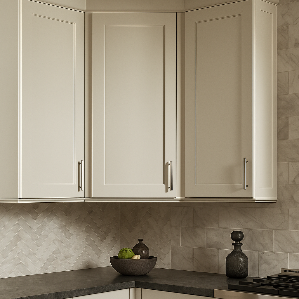 Hampton Bay Avondale Ready to Assemble Plywood Shaker Wall Kitchen Cabinet in Antique White