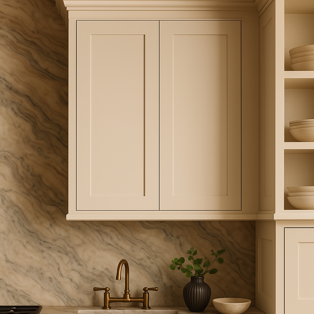 Hampton Bay Avondale 27 in. Ready to Assemble Shaker Wall Kitchen Cabinet in Antique White
