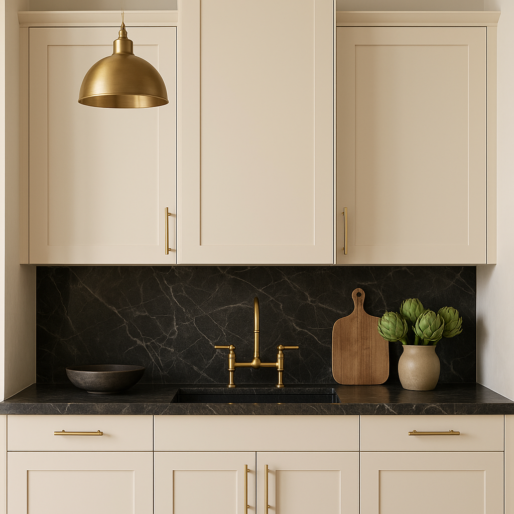 Hampton Bay Avondale 21" Shaker Wall Kitchen Cabinet in Antique White