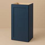Hampton Bay Avondale Ink Blue Shaker Wall Kitchen Cabinet - 18x12x36