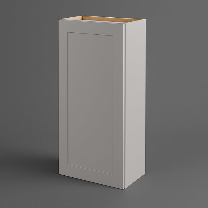 Hampton Bay Avondale Shaker Wall Kitchen Cabinet, Dove Gray, 18x12x42 in.