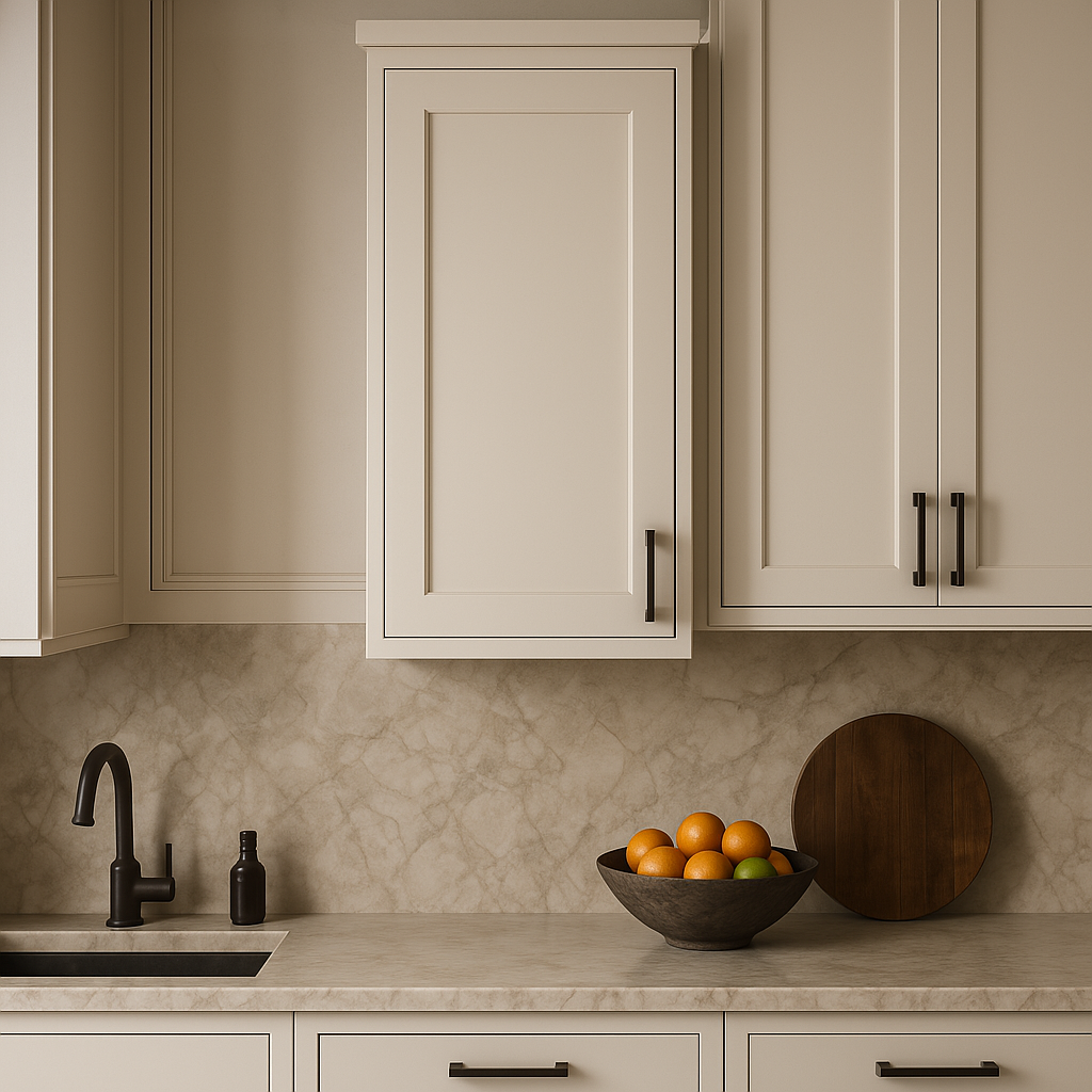 Hampton Bay Avondale 12" Shaker Wall Kitchen Cabinet in Antique White
