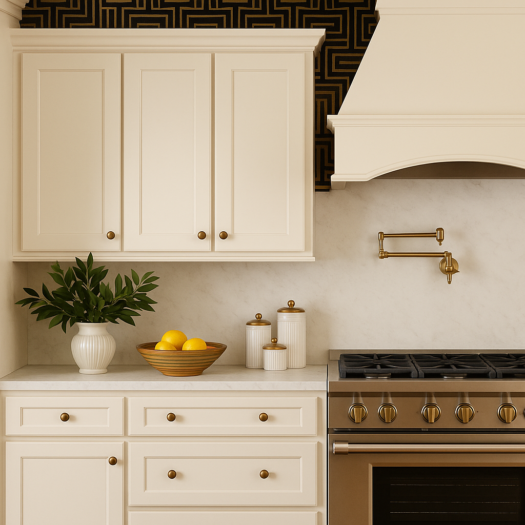 Hampton Bay Avondale 12" Shaker Wall Kitchen Cabinet in Antique White