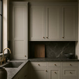 Hampton Bay Avondale Shaker Wall Kitchen Cabinet, Dove Gray, 12x12x42 in.