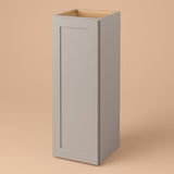 Hampton Bay Avondale Shaker Wall Kitchen Cabinet, Dove Gray, 15x12x42 in.