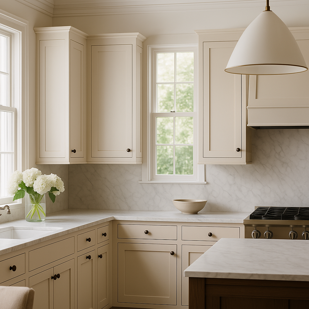 Hampton Bay Avondale Ready to Assemble Plywood Shaker Wall Kitchen Cabinet in Antique White