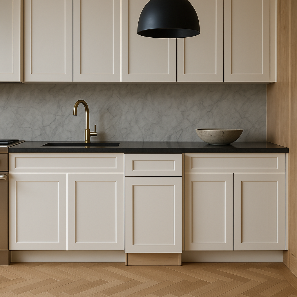 MILL'S PRIDE Richmond Verona White Shaker Base Kitchen Cabinet - 12 in W x 24 in D x 34.5 in H