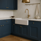 MILL'S PRIDE Valencia Blue Shaker Base Kitchen Cabinet - 12 in W x 24 in D x 34.5 in H