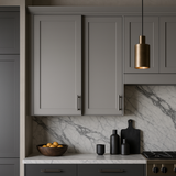 Hampton Bay Avondale 24" Dove Gray Shaker Wall Kitchen Cabinet