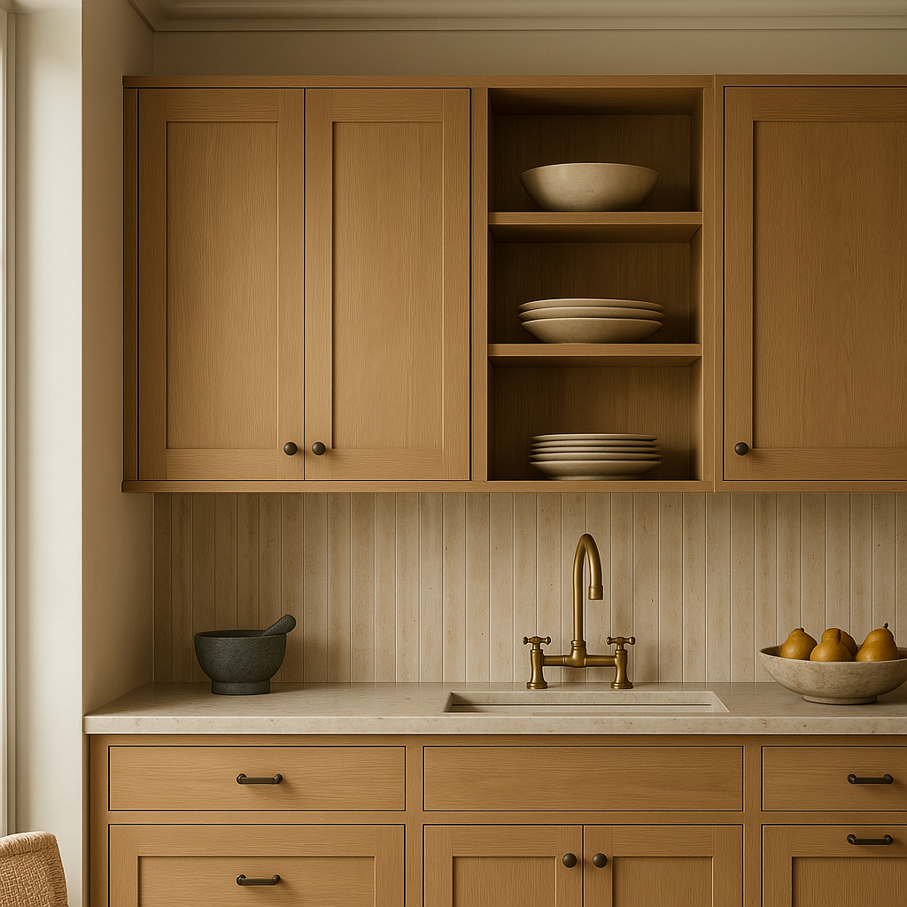 Hampton Bay Avondale 27 in. White Oak Shaker Wall Kitchen Cabinet