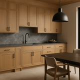 Hampton Bay Avondale White Oak Shaker Base Kitchen Cabinet - 9 in. W x 24 in. D x 34.5 in. H