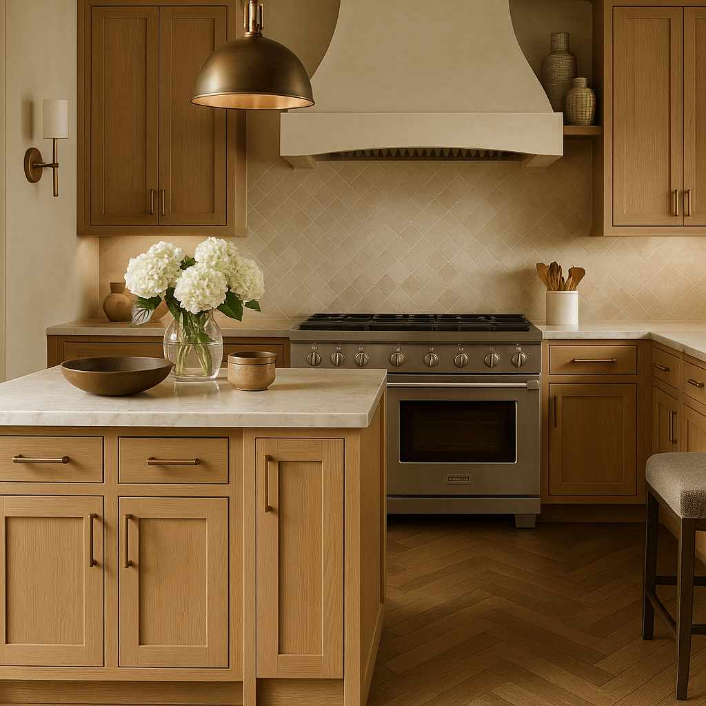 Hampton Bay Avondale White Oak Shaker Base Kitchen Cabinet - 9 in. W x 24 in. D x 34.5 in. H