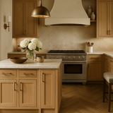 Hampton Bay Avondale White Oak Shaker Base Kitchen Cabinet - 9 in. W x 24 in. D x 34.5 in. H