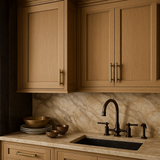 Hampton Bay Avondale 24 in. Shaker Wall Kitchen Cabinet in White Oak