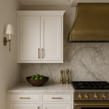 MILL'S PRIDE Richmond Verona White Shaker Wall Kitchen Cabinet - 24 in W x 12 in D x 36 in H