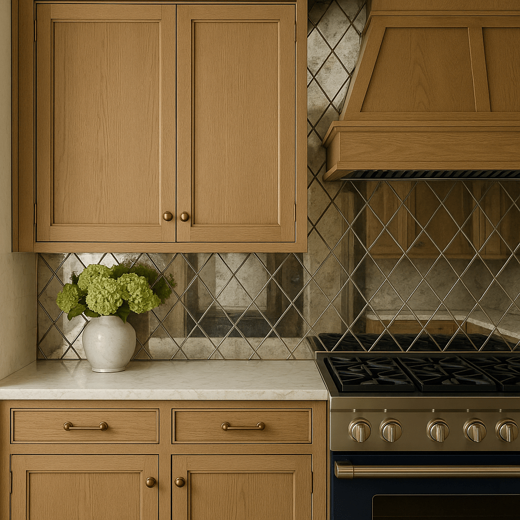 Hampton Bay Avondale 24" Shaker Wall Kitchen Cabinet in White Oak
