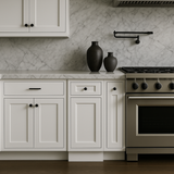 PELHAM & WHITE Keyport Shaker Satin White Kitchen Cabinet - Ready to Assemble