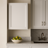 PELHAM & WHITE Keyport Shaker 24" Wall Kitchen Cabinet in White