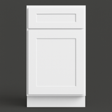 Design House Brookings Shaker Base Kitchen Cabinet, Solid Wood, White Finish