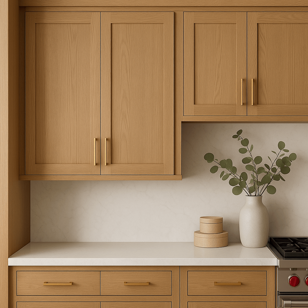 Hampton Bay Avondale 30-inch White Oak Shaker Wall Kitchen Cabinet