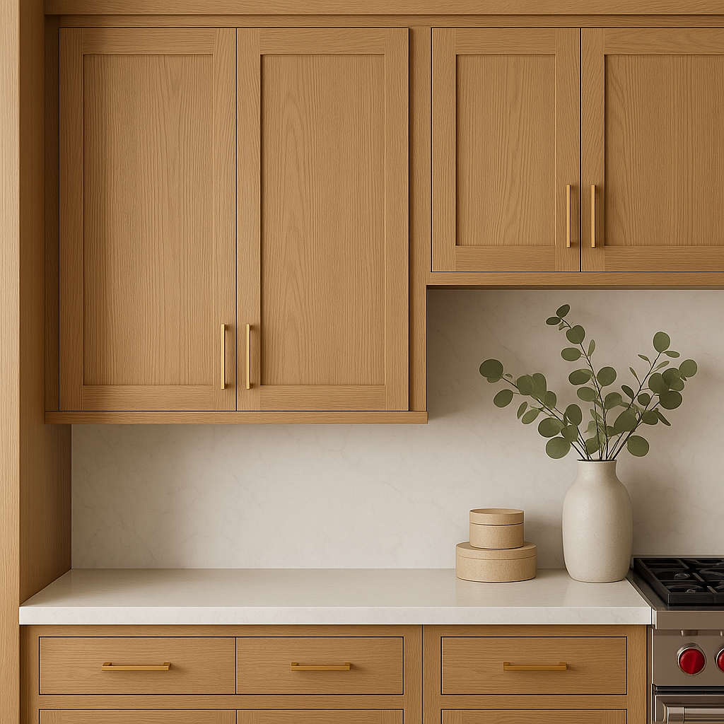 Hampton Bay Avondale 30-inch White Oak Shaker Wall Kitchen Cabinet
