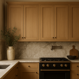 Hampton Bay Avondale 30" Shaker Wall Kitchen Cabinet in White Oak