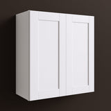 MILL'S PRIDE Richmond Verona White Shaker Wall Kitchen Cabinet - 30 in W x 12 in D x 30 in H