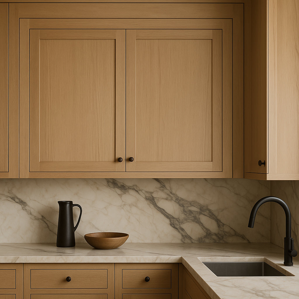 Hampton Bay Avondale 36-inch White Oak Shaker Wall Kitchen Cabinet