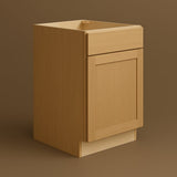 Hampton Bay Avondale Shaker Base Kitchen Cabinet in White Oak