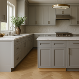 MILL'S PRIDE Richmond Vesuvius Gray Shaker Base Kitchen Cabinet - 30 in W x 24 in D x 34.5 in H