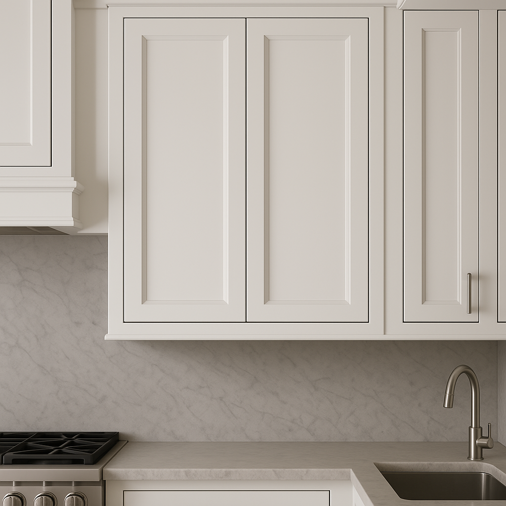 PELHAM & WHITE Keyport Shaker Wall Kitchen Cabinet, 30 in. W x 12 in. D x 36 in. H, White