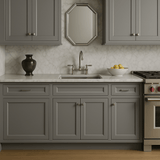 PELHAM & WHITE Keyport Shaker Charcoal Sink Base Cabinet - 30 in. W x 24 in. D x 34.5 in. H