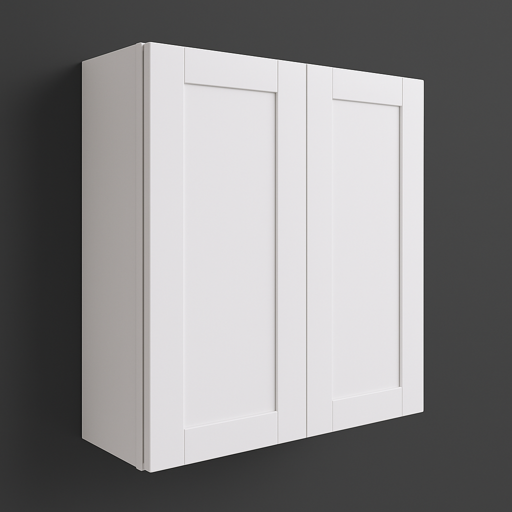 MILL'S PRIDE Richmond Verona White Shaker Wall Kitchen Cabinet - 36" W x 12" D x 30" H
