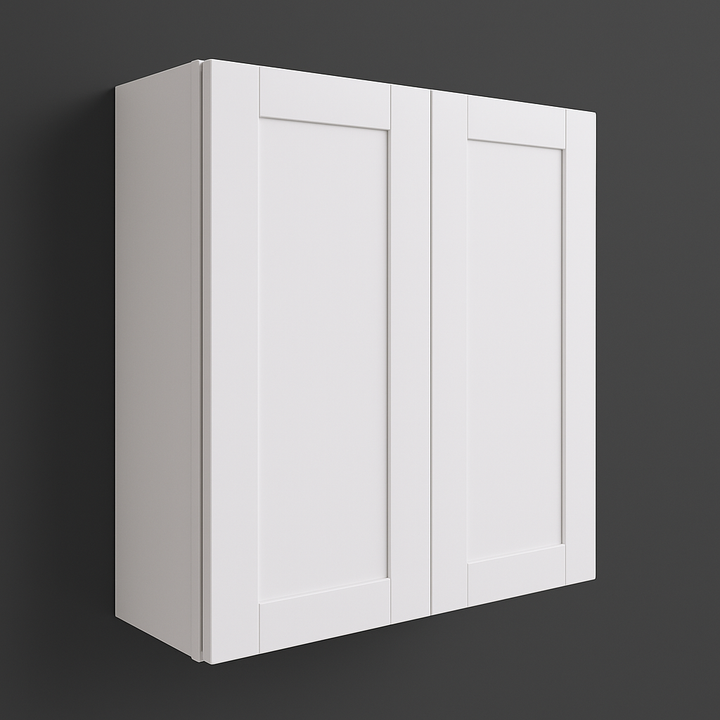 MILL'S PRIDE Richmond Verona White Shaker Wall Kitchen Cabinet - 36" W x 12" D x 30" H