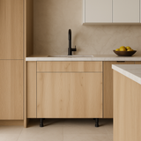 Cambridge Radiance 30 in. Light Oak Sink Base Cabinet