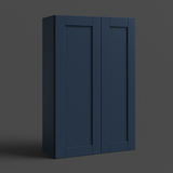 MILL'S PRIDE Valencia Blue Wall Kitchen Cabinet - Ready to Assemble