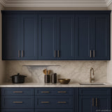 MILL'S PRIDE Valencia Blue Shaker Wall Kitchen Cabinet - 36" W x 12" D x 30" H