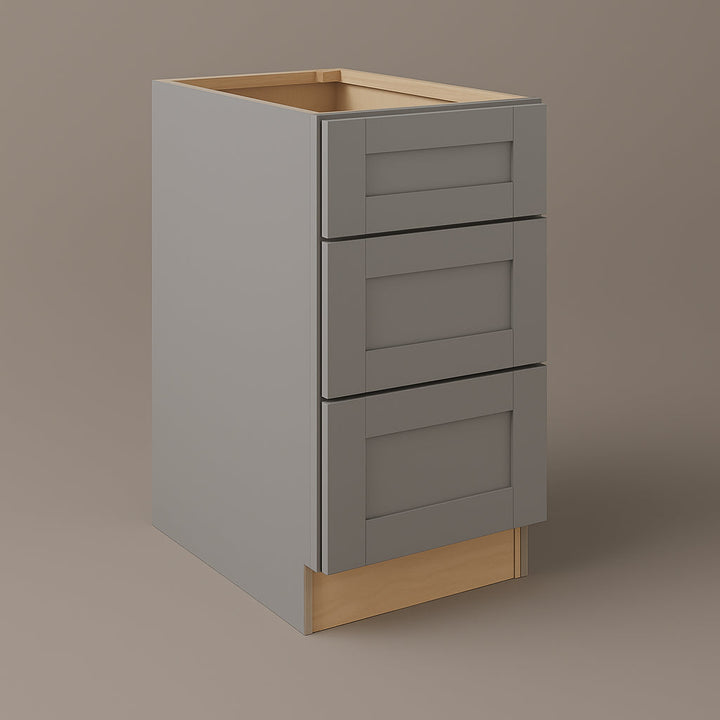 MILL'S PRIDE Richmond Vesuvius Gray Plywood Shaker Kitchen Cabinet