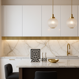 Cambridge Radiance Ready-to-Assemble Slab Wall Kitchen Cabinet in White Gloss