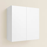 Cambridge Radiance Ready-to-Assemble Slab Wall Kitchen Cabinet in White Gloss