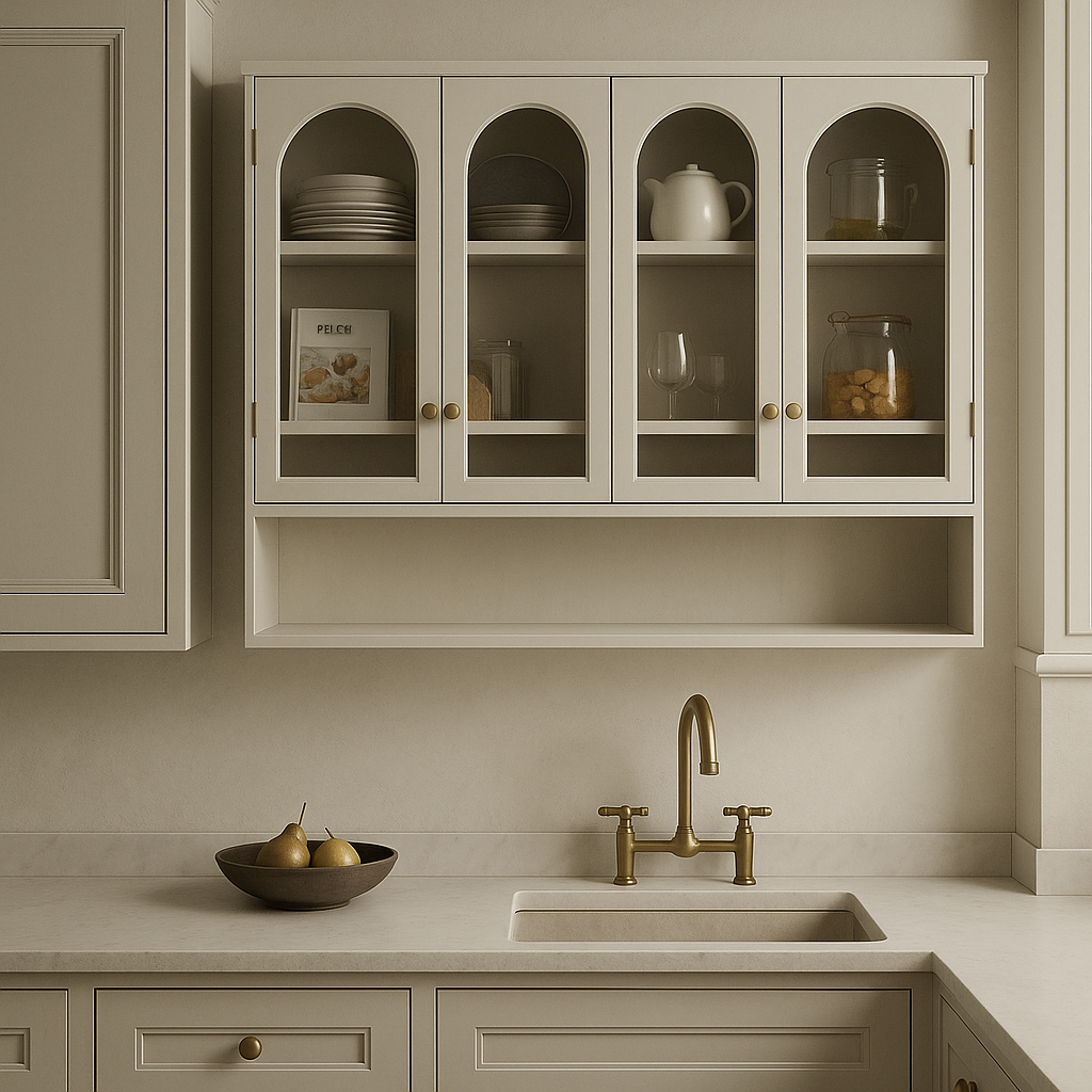 Unbranded 47 in. Wall Storage Cabinet, White, Ready to Assemble