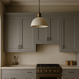 MILL'S PRIDE Richmond Vesuvius Gray Plywood Shaker Wall Kitchen Cabinet - Ready to Assemble
