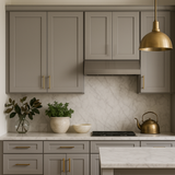 MILL'S PRIDE Richmond Vesuvius Gray Plywood Shaker Wall Kitchen Cabinet - Ready to Assemble