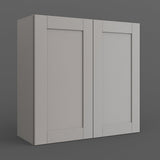 MILL'S PRIDE Richmond Vesuvius Gray Plywood Shaker Wall Kitchen Cabinet - Ready to Assemble