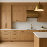 Hampton Bay Avondale 33" Shaker Sink Base Cabinet in White Oak