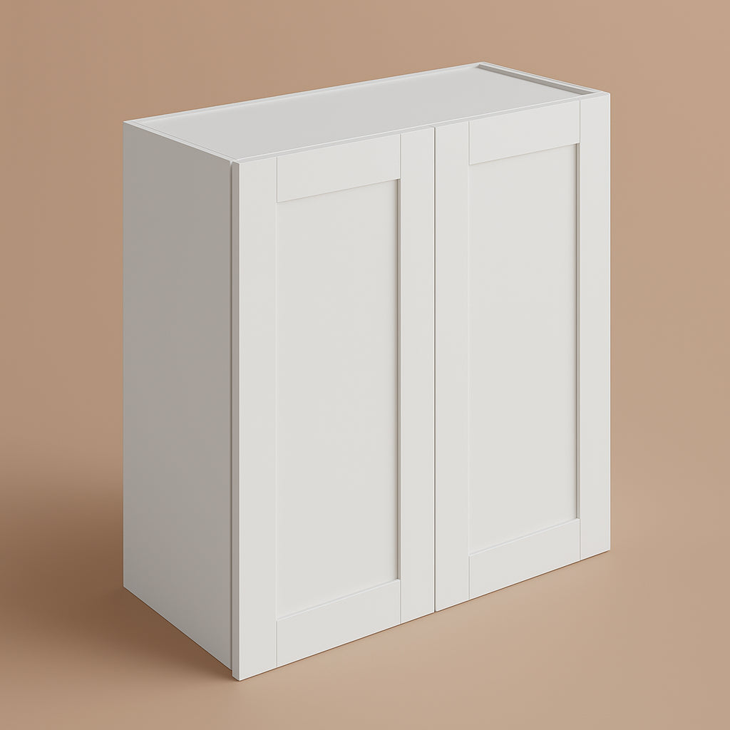 MILL'S PRIDE Richmond Verona White Shaker Wall Kitchen Cabinet - 36" W x 12" D x 42" H