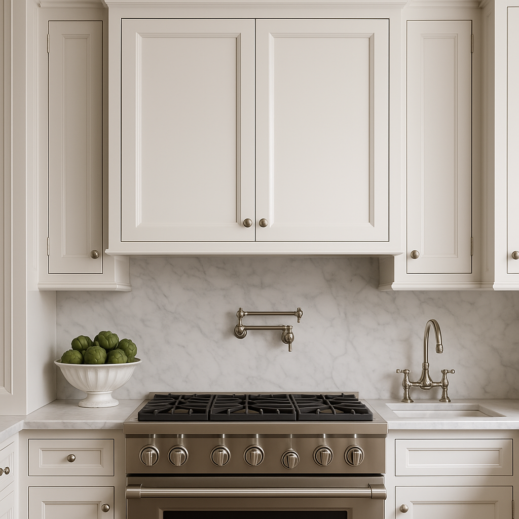 PELHAM & WHITE Keyport Shaker 36" Wall Kitchen Cabinet in White