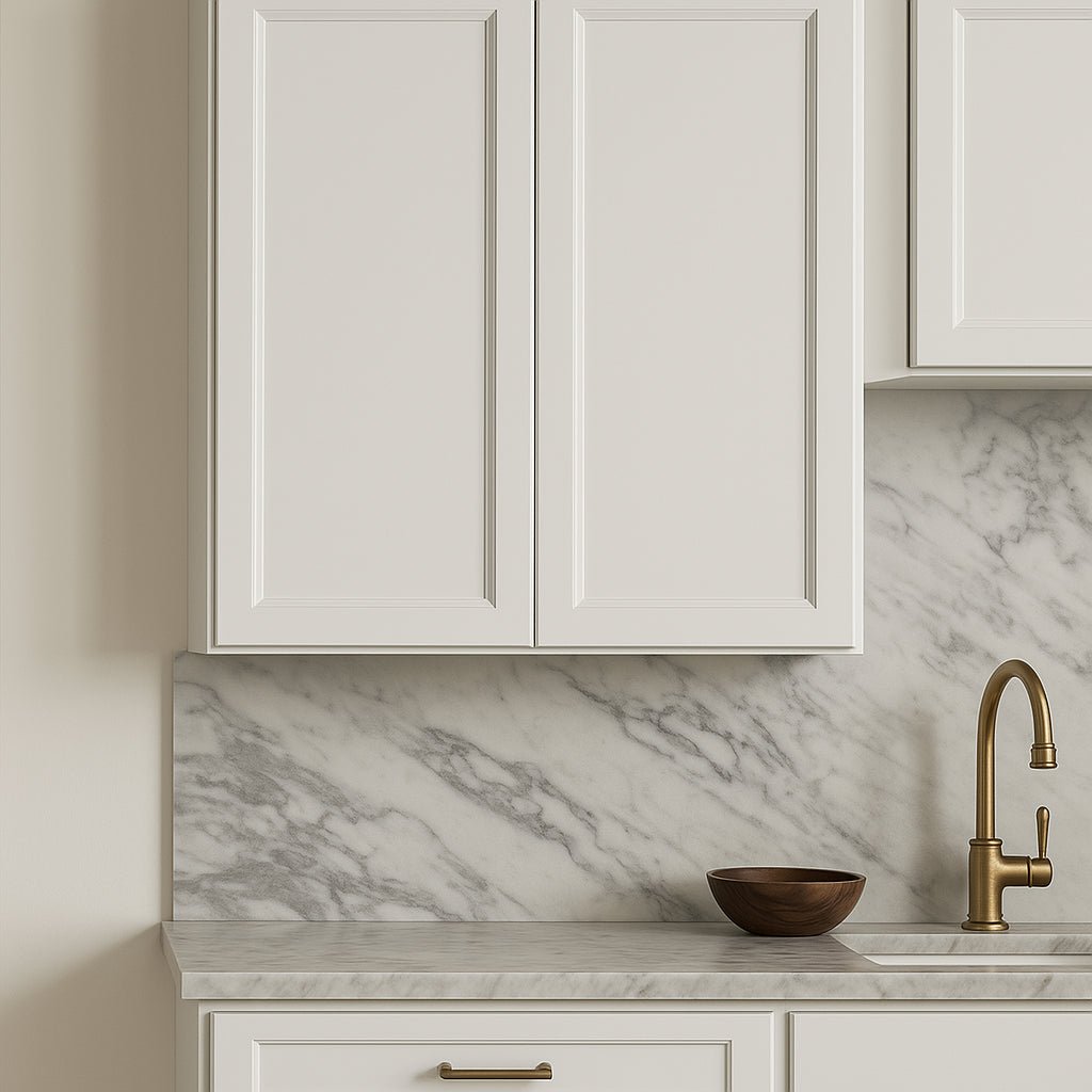 PELHAM & WHITE Keyport Shaker 36" Wall Kitchen Cabinet in White