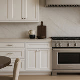 PELHAM & WHITE Keyport Shaker White Plywood Kitchen Cabinet, Tool-Free Assembly